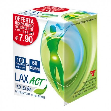 Lax Act 13 Erbe 400 Mg