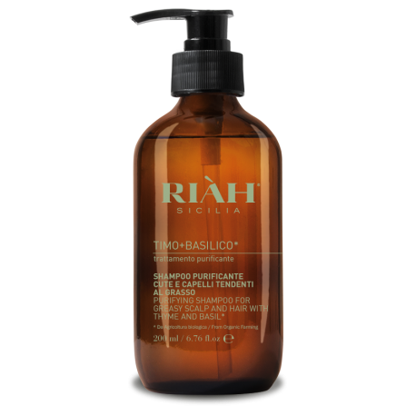 Riah Shampoo Purific Timo E Basilico